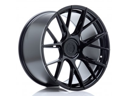 Alu kola Japan Racing JR42 20x11 ET20-35 5H BLANK Gloss Black (PCD 5x108, ET 20)