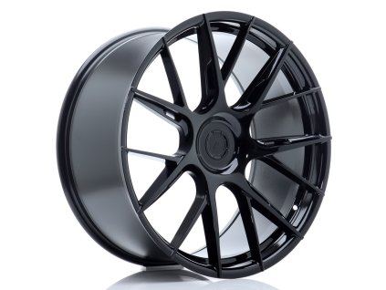 Alu kola Japan Racing JR42 22x10,5 ET20-40 5H BLANK Gloss Black (PCD 5x108, ET 20)