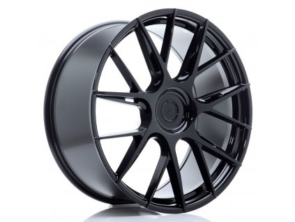 Alu kola Japan Racing JR42 22x9,5 ET20-48 5H BLANK Gloss Black (PCD 5x108, ET 20)