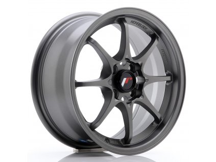 Alu kola Japan Racing JR5 15x7 ET35 4x100 Matt Gun Metal