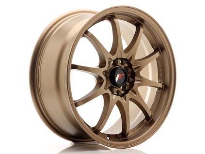 Alu kola Japan Racing JR5 17x7,5 ET35 4x100/114,3 Dark Anodized Bronze (PCD 4x100, ET 35, Rozměr 17x7,5)