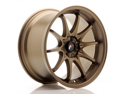 Alu kola Japan Racing JR5 17x9,5 ET25 4x100/114,3 Dark Anodized Bronze (PCD 4x100, ET 25, Rozměr 17x9,5)