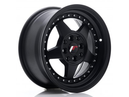 Alu kola Japan Racing JR6 15x7 ET35 4x100/114 Matt Black (PCD 4x100, ET 35)