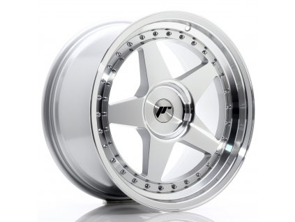 Alu kola Japan Racing JR6 18x9,5 ET20-40 BLANK Silver Machined Face