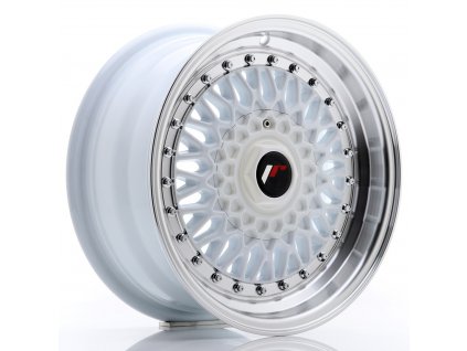 Alu kola Japan Racing JR9 15x7 ET20 4x100/108 White w/ Machined Lip (PCD 4x100, ET 20)