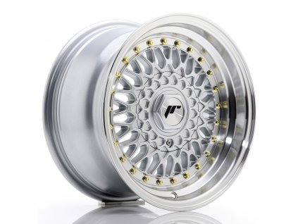 Alu kola Japan Racing JR9 15x8 ET20 BLANK Silver w/Machined Lip