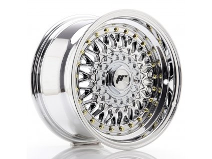 Alu kola Japan Racing JR9 15x8 ET20 4x100/108 Chrome (PCD 4x100, ET 20)