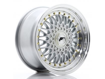 Alu kola Japan Racing JR9 16x8 ET25 4x100/108 Silver w/ Machined Lip (PCD 4x100, ET 25)