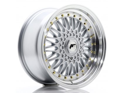 Alu kola Japan Racing JR9 17x8,5 ET20 4x100/108 Silver w/ Machined Lip (PCD 4x100, ET 20, Rozměr 17x8,5)