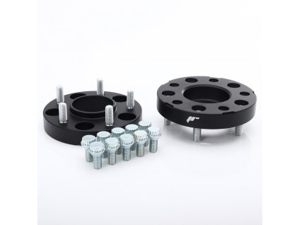 JRWA1 Sada 2ks podložek se štefty 15mm 4x100 57,1 57,1 Black (PCD 4x100)
