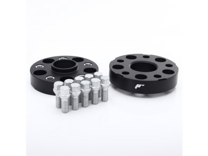 JRWA2 Sada 2ks podložek se štefty 40mm 4x100 57,1 57,1 Black (PCD 4x100)