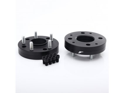 JRWA4 PCD Converter 31mm 4x114->5x114 66,1 66,1 BK (PCD 4x114.3)