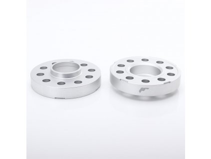 JRWS2 Sada 2ks podložek 20mm 4x108 65,1 65,1 Silver (PCD 4x108)