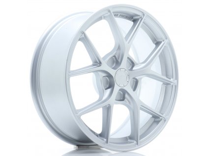Alu kola Japan Racing SL01 17x7 ET20-40 5H BLANK Matt Silver (PCD 5x100, ET 20, Rozměr 17x7)