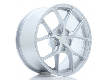 Alu kola Japan Racing SL01 17x8 ET20-45 5H BLANK Matt Silver (PCD 5x100, ET 20, Rozměr 17x8)