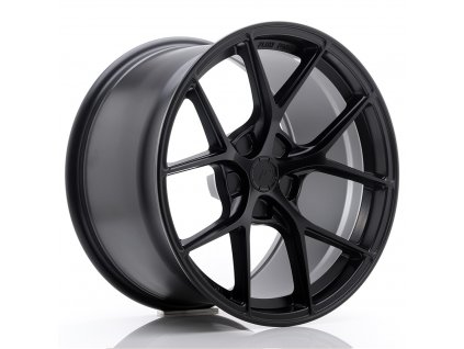 Alu kola Japan Racing SL01 18x10,5 ET25-38 5H BLANK Matt Black (PCD 5x108, ET 25)