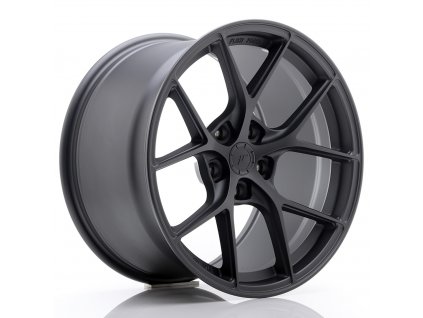 Alu kola Japan Racing SL01 18x10,5 ET25-38 5H BLANK Matt Gun Metal (PCD 5x108, ET 25)