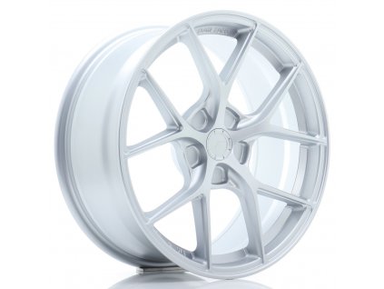 Alu kola Japan Racing SL01 18x8 ET20-40 5H BLANK Matt Silver (PCD 5x108, ET 20)