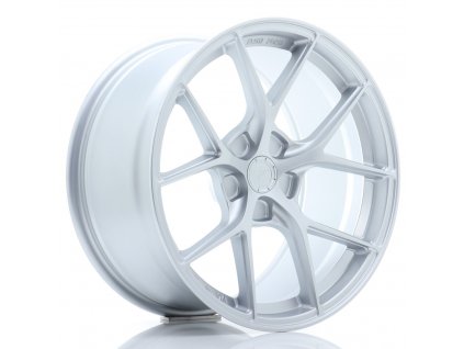Alu kola Japan Racing SL01 18x9,5 ET25-38 5H BLANK Matt Silver (PCD 5x108, ET 25)
