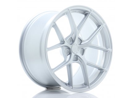 Alu kola Japan Racing SL01 19x9,5 ET25-40 5H BLANK Matt Silver (PCD 5x108, ET 25)