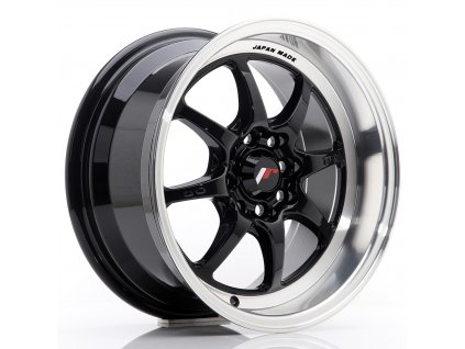 Alu kola Japan Racing TF2 15x7,5 ET30 4x100/108 Gloss Black