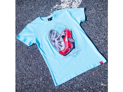 JR pánské tričko JR11 Car Turquoise velikost S