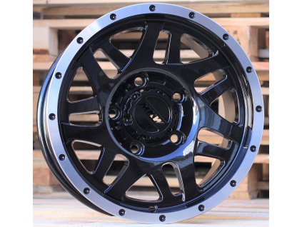 Alu kola design Offroad (Q1509) 15x8 6x139.7 ET 0 110.1 černé