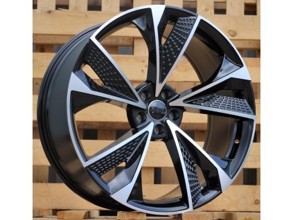 Alu kola design Audi (B1566) 18x8 5x112 ET 39 66.5 černé