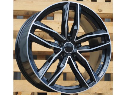 Alu kola design Audi (BK690) 18x8 5x100 ET 35 57.1 černé