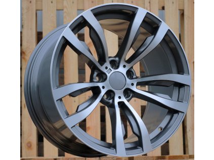 Alu kola design BMW (B1057) 20x10 5x120 ET 40 74.1 stříbrné