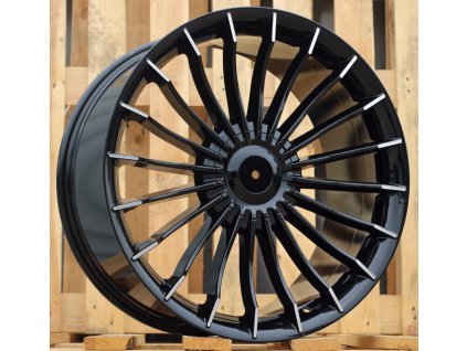 Alu kola replika Alpina (BK273) 19x9.5 5X120 ET 20 74.1 černé