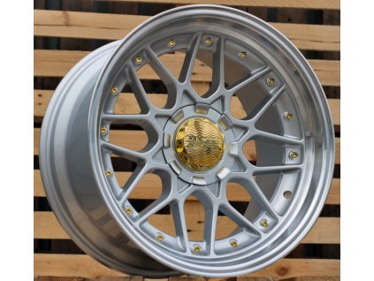 Alu kola HAXER (HX025) 18x9 10X120/112 ET 35 72.6 stříbrné