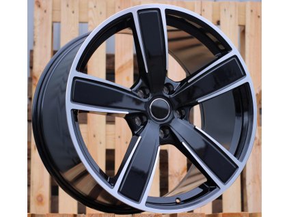 Alu kola design Porsche (H5082) 21x9.5 5x130 ET 46 71.6 černé