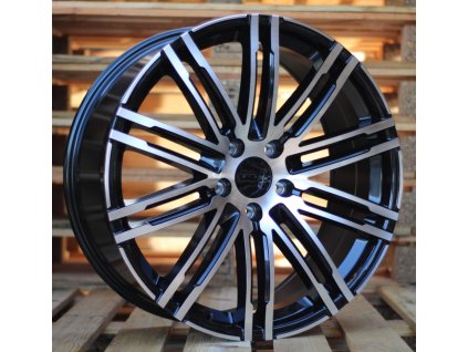 Alu kola design Porsche (B1026) 21x10 5x130 ET 50 71.6 černé