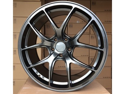 Alu kola replika Vossen (B1139) 18x9 5X114.3 ET 35 73.1 černé