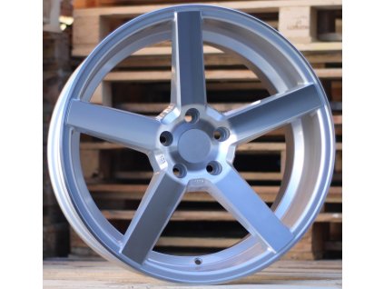 Alu kola replika Vossen (BY972) 19x8.5 5X112 ET 35 66.5 stříbrné