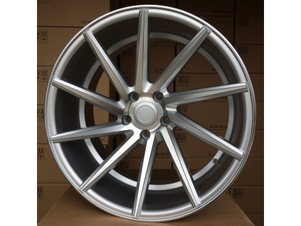 Alu kola replika Vossen (B1058) 19x9.5 5X112 ET 40 66.5 stříbrné (levé)