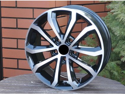 Alu kola design Škoda (XF083) 16x6.5 5x112 ET 46 57.1 černé