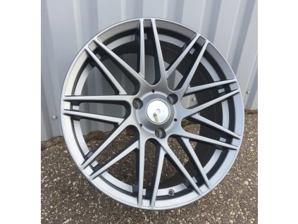 Alu kola HAXER (HX013) 17x7.5 3X112 ET 25 57.1 stříbrné