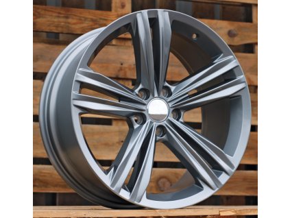 Alu kola design Volkswagen (X006) 19x8.5 5x112 ET 38 57.1 stříbrné