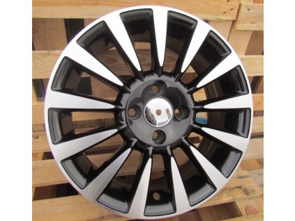 Alu kola design Fiat (BK743) 15x6 4x98 ET 35 58.1 černé