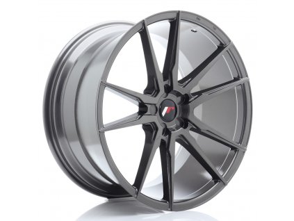 Alu kola Japan Racing JR21 21x11 ET15-55 5H BLANK Hyper Gray (PCD 5x108, ET 15)