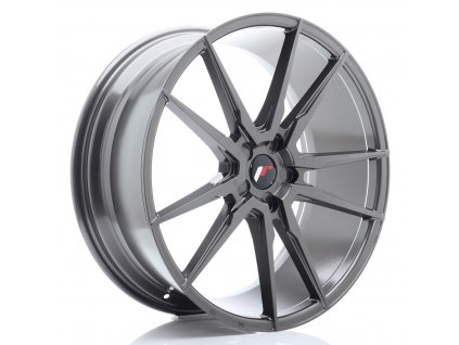 Alu kola Japan Racing JR21 22x9 ET30-45 5H BLANK Hyper Gray (PCD 5x108, ET 30)