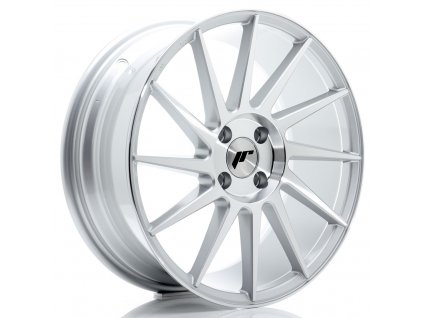Alu kola Japan Racing JR22 18x7,5 ET35 4x108 Silver Machined Face (PCD 4x108, ET 35)