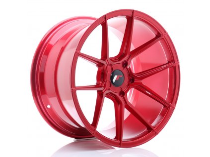 Alu kola Japan Racing JR30 19x11 ET15-40 5H BLANK Platinum Red (PCD 5x100, ET 15)
