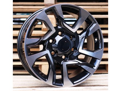 Alu kola design Offroad (B1704) 17x7.5 6x139.7 ET 25 106.1 černé