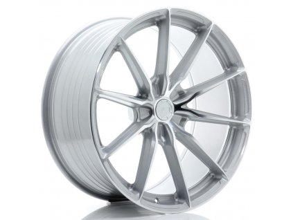 Alu kola Japan Racing JR37 21x10,5 ET10-46 5H BLANK Silver Machined Face (PCD 5x108, ET 10)