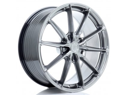 Alu kola Japan Racing JR37 21x10 ET10-64 5H BLANK Hyper Black (PCD 5x108, ET 10)