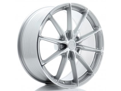 Alu kola Japan Racing JR37 21x10 ET10-64 5H BLANK Silver Machined Face (PCD 5x108, ET 10)