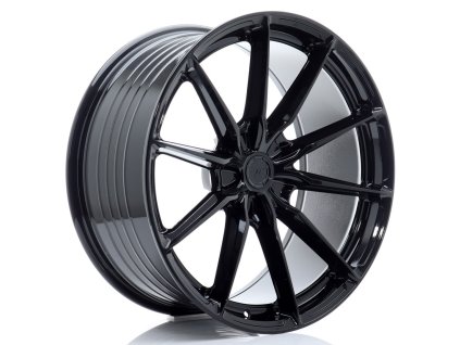 Alu kola Japan Racing JR37 21x11,5 ET17-60 5H BLANK Gloss Black (PCD 5x108, ET 17)